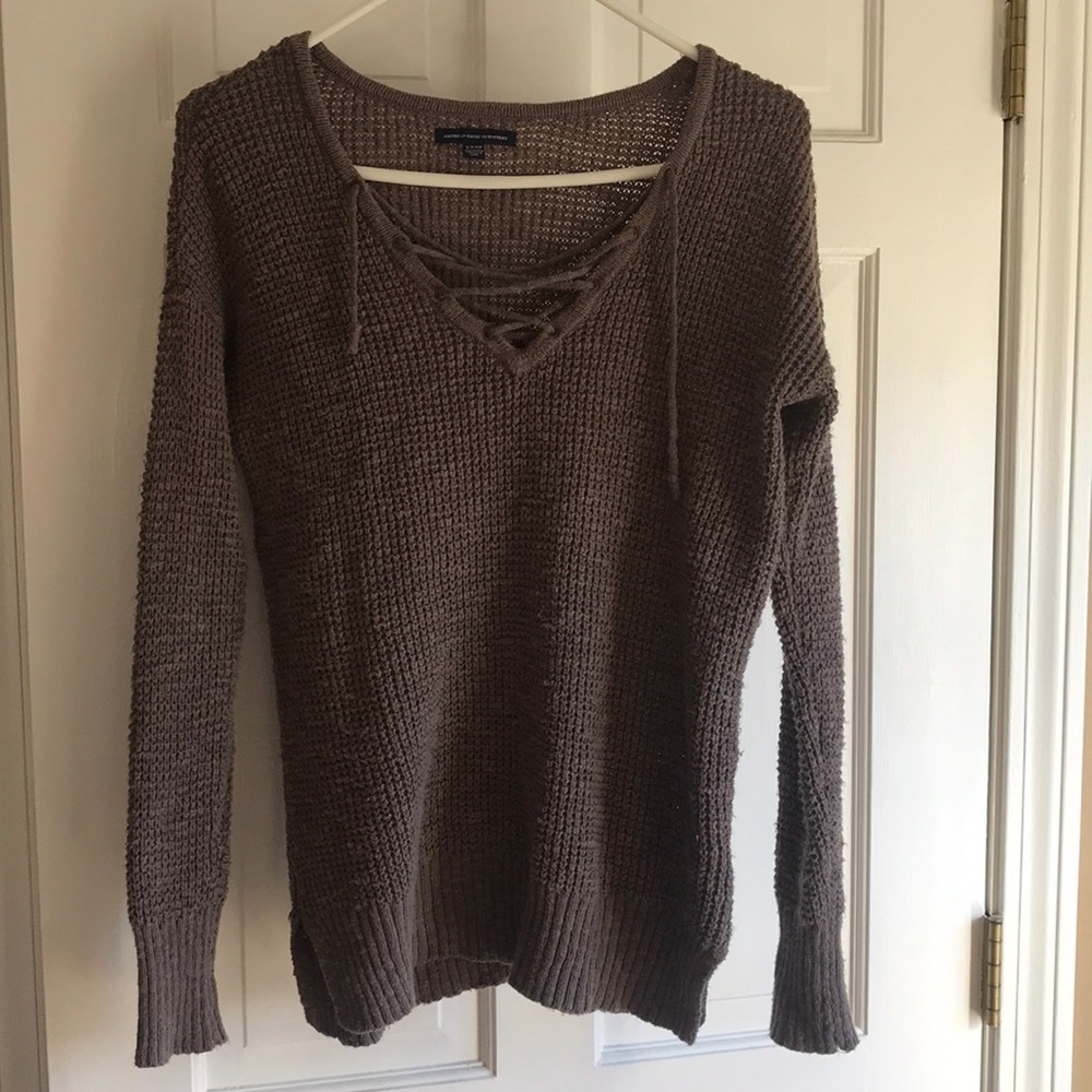 American Eagle Brown Sweater